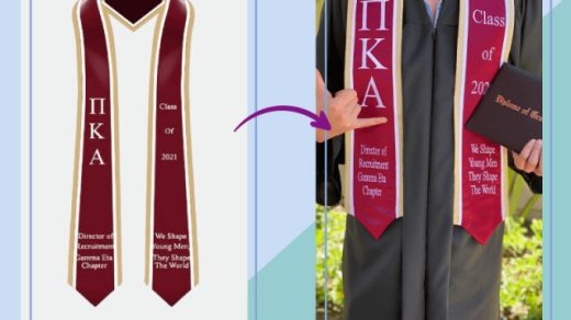 Embroidered Elegance: The Symbolism Behind High School Graduation Stoles