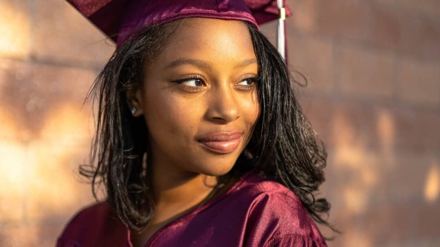 Glimpses of Glory: Kids Graduation Caps and Gowns